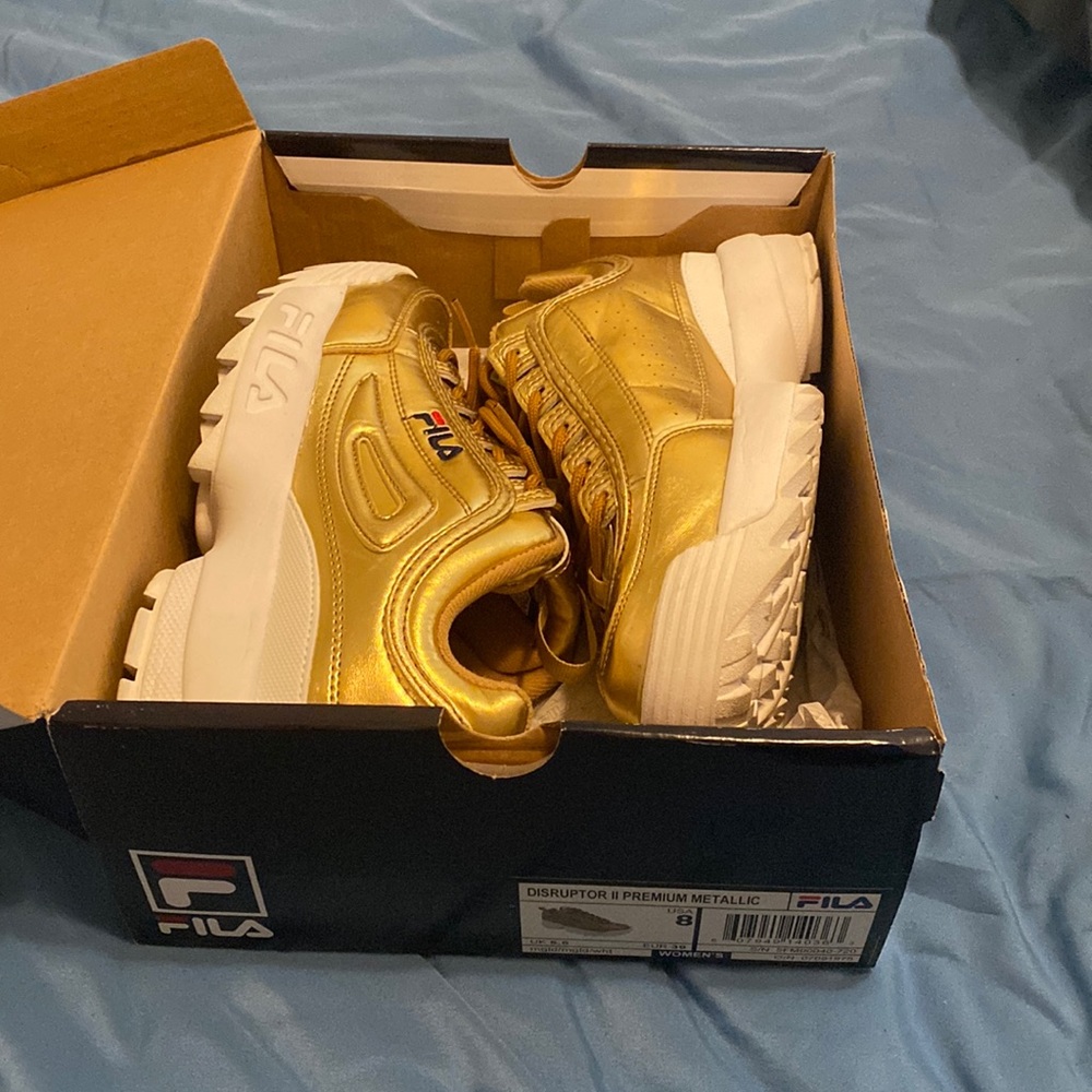 Fila Metallic Gold